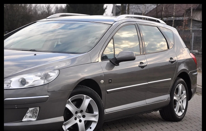 Peugeot 407 cena 18900 przebieg: 155600, rok produkcji 2009 z Siedlce małe 497
